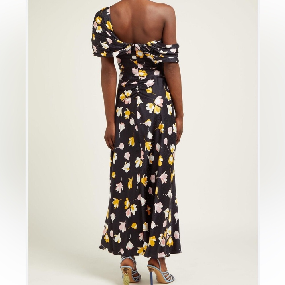 Self-Portrait Black Floral Maxi Dress - Picture 6 of 13